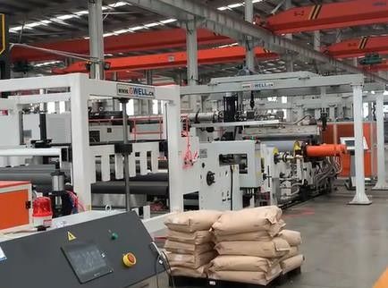 TPU Sıcak Eriyik Levha Yapma Makinesi TPU Levha Üretim Hattı