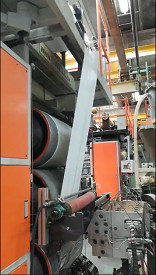 SPC zemin yapım makinesi zemin üretim hattı 750kg/H