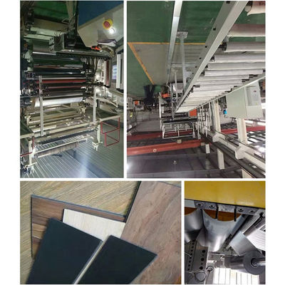 PVC Zemin Üretim Hattı PVC Zemin Yapma Makinesi Üretim Süreci