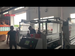 Tek katmanlı EVA veya POE için küçük kapasiteli GWS 180 tek vida EVA film makinesi Hindistan müşterisi için