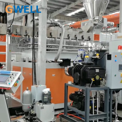 satın al Tek Vidalı PMMA Akrilik Levha Yapma Makinesi Ekstrüzyon Hattı online manufacture