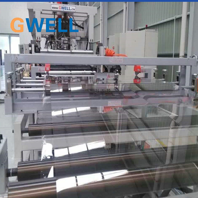 satın al 1000mm Çok Fonksiyonlu Dekoratif PET Levha Ekstruder Yapma Makinesi online manufacture