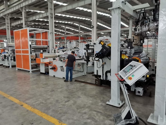 satın al 90mm Tek vidalı Plastik Ekstrüder Makinesi PET PP PS PVC ABS Yapı Makinesi online manufacture