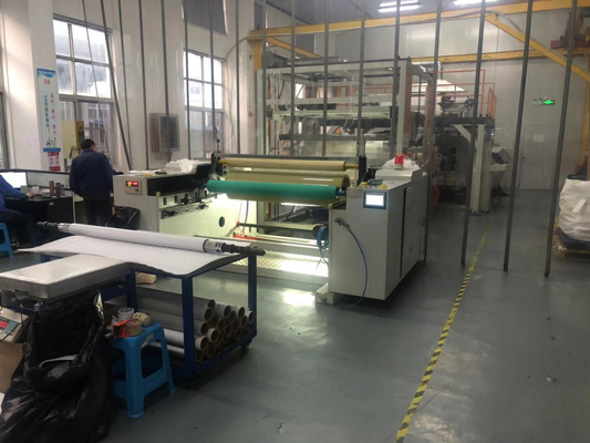 satın al Tek Katmanlı Plastik Ekstrüzyon Döküm Film Hattı Tpu Film Üretim Hattı online manufacture