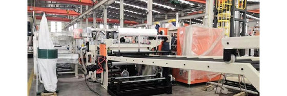 satın al 600-1220mm Genişlik 0.125-3mm Kalınlık PC Levha Ekstrüzyon Hattı, PC PMMA PET GPPS MS Malzemeler İçin Tek Vidalı Tasarım online manufacture
