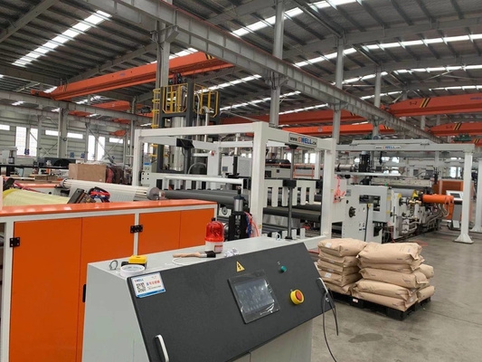 satın al PVDF Güneş Plakası Geri Polyvinylidene Fluoride dökme film ekstrüder 140kg/H online manufacture