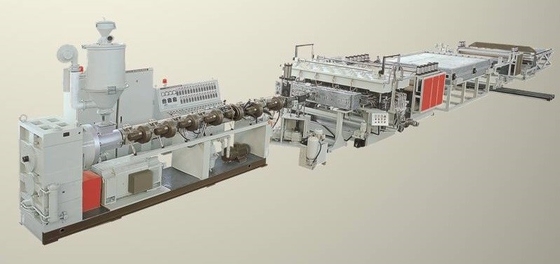 satın al PE İçi Boş Profil Levha Makinesi PP İçi Boş Yapı Kurulu Üretim Hattı online manufacture