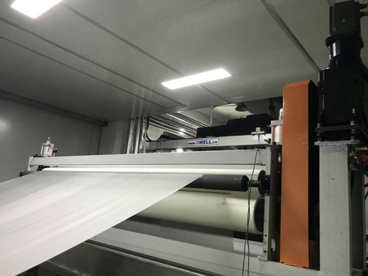 satın al PVB Film Üretim Hatı 3600mm Maksimum Genişliği 0.38-1.52mm Kalınlığı ve Bina ve Araba Camı için 500-800kg/saat Çıkış online manufacture