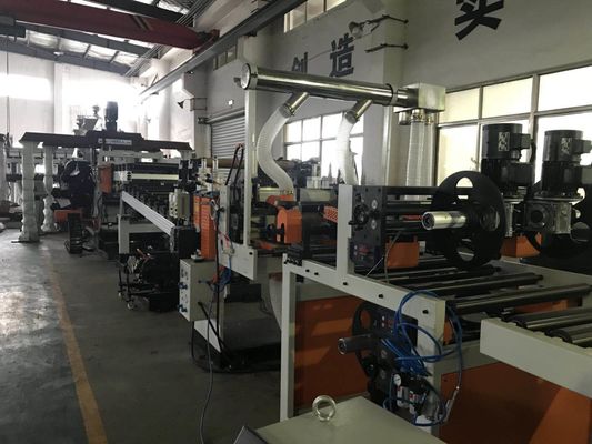 satın al 1000-2000mm Genişlik ve 3-50mm Kalınlıkta Korozyona Dayanıklı Plastik Levhalar için ABS PP HDPE Levha Ekstrüzyon Hattı online manufacture