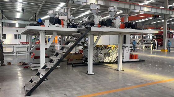 satın al GWELL PP-EVOH 5-7-11 Katmanlı Yüksek Bariyerli Levha Ekstrüzyon Hattı, 800-1500mm Genişliğinde Yoğurt Kabı Üretim Makinesi ile Gıda Kabı Termoform için online manufacture