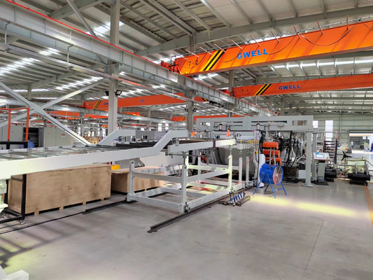 satın al Dayanıklılık Plakası için 0,125-3mm Kalınlık ve Tek Vida Tasarımlı PC Katı Levha Ekstrüzyon Hattı 600kg/H online manufacture