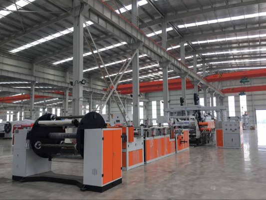satın al Kristalizasyon ve Kurutma Gerektirmeyen Çift Vidalı PET Levha Ekstrüzyon Hattı, 800-1500mm Genişlik ve %100 RPET Kullanımı online manufacture