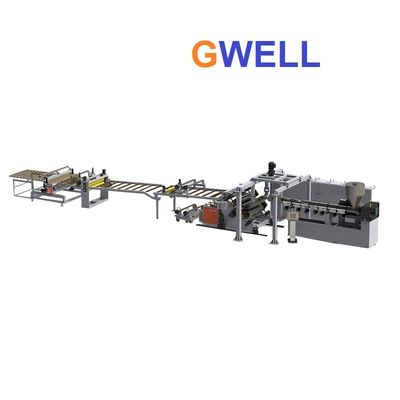 satın al 2100mm GPPS HIPS Sıhhi Levha Ekstrüzyon Hattı online manufacture