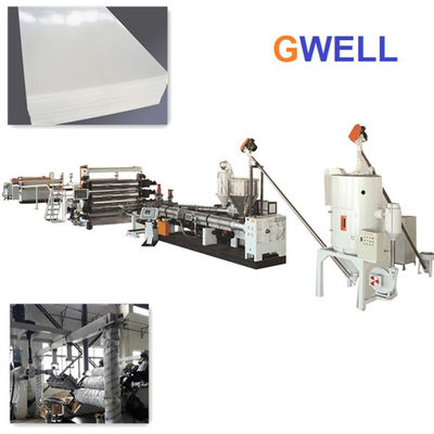 satın al 2100mm GPPS HIPS Sıhhi Levha Ekstrüzyon Hattı online manufacture