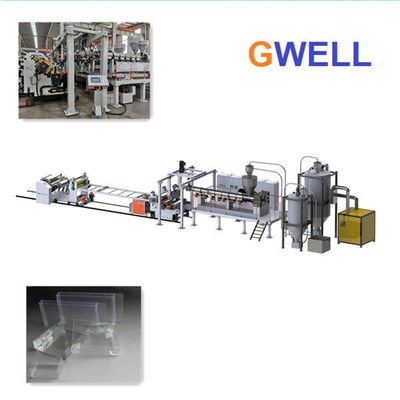 satın al Çift Vidalı Termo Şekillendirme Ekstrüzyonunun PET Levha Yapma Makinesi online manufacture