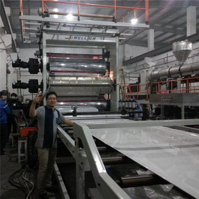 satın al 3 katmanlı Sentetik Reçine Karo ASA Pvc Levha Üretim Hattı online manufacture