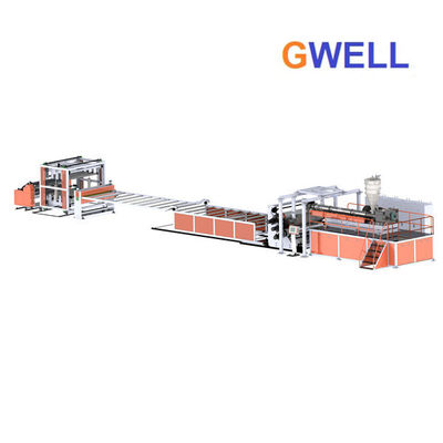satın al Sert PVC Levha Ekstrüzyon Makine Hattı Pvc Levha Üretim Hattı 550KG H online manufacture