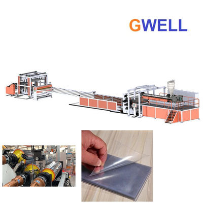 satın al 1800mm Şeffaf Sert Film Pvc Levha Ekstrüzyon Makinesi Ekipmanları online manufacture