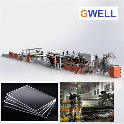 satın al Özel PC Yaprak Üretim Hatı 200kg/H 300kg/H 450kg/H online manufacture