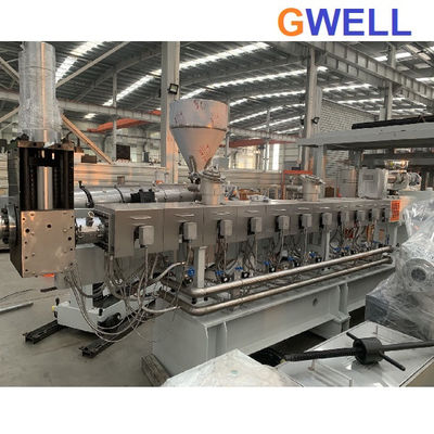 satın al 95mm Paralel Çift Vidalı Ekstruder Makinesi PET Levha Yapımı Yardımcı Tesisler online manufacture