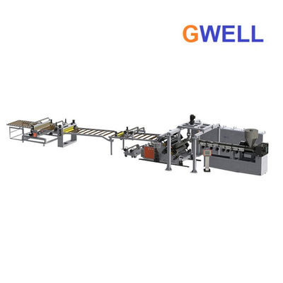 satın al PP PE ABS PVDF kabine kartı ekstrüzyon hattı 600kg/H 1000 - 2000mm Genişlik online manufacture