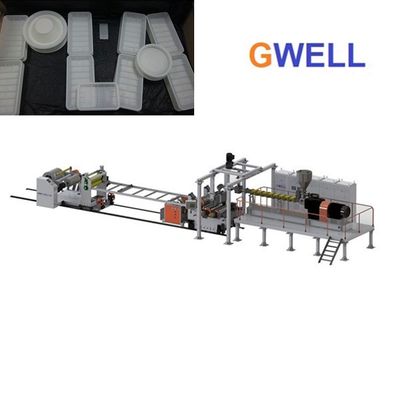 satın al PLA Levha Yapma Makinesi PLA Termoform Üç Katmanlı Levha Ekstrüzyon Hattı Özelleştirilebilir online manufacture