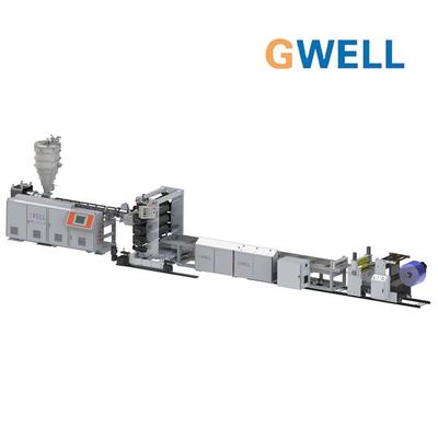 satın al 0.4mm Şeffaf Yumuşak Pvc Levha İmalat Makinesi Pvc Tek Vidalı Ekstruder online manufacture