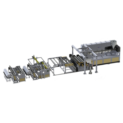 satın al EVA / POE Solar Photovoltaic Packaging Film Üretim Hattı 0.3 - 1 mm Kalınlığı online manufacture