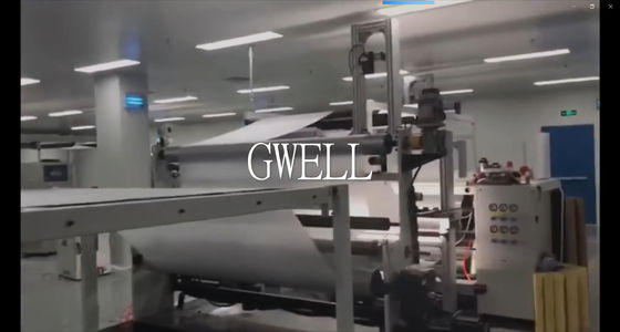 EVA / POE Güneş Filmi Ekstrüzyon Lini, En Yüksek Doğrusal Hız: 16 m/min ve Çift vida tasarımı